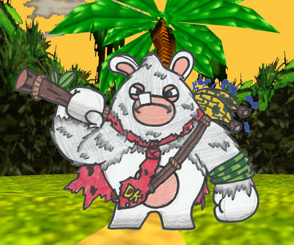 Rabbid Kong Returns by CaptainQuack64 on DeviantArt