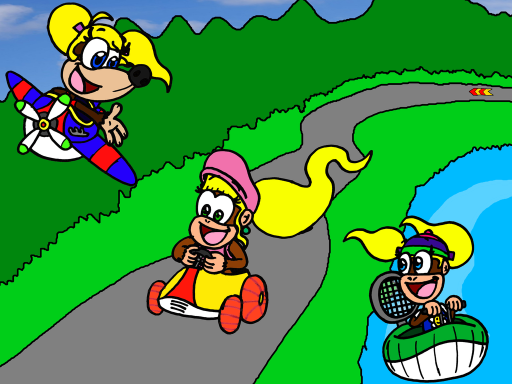 Material Girls Racing Rare Girls: Racing by CaptainQuack64 on DeviantArt