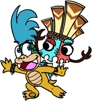 Morton 'Big Mouth' Koopa Jr reference sheet. by StarShine22DA on DeviantArt
