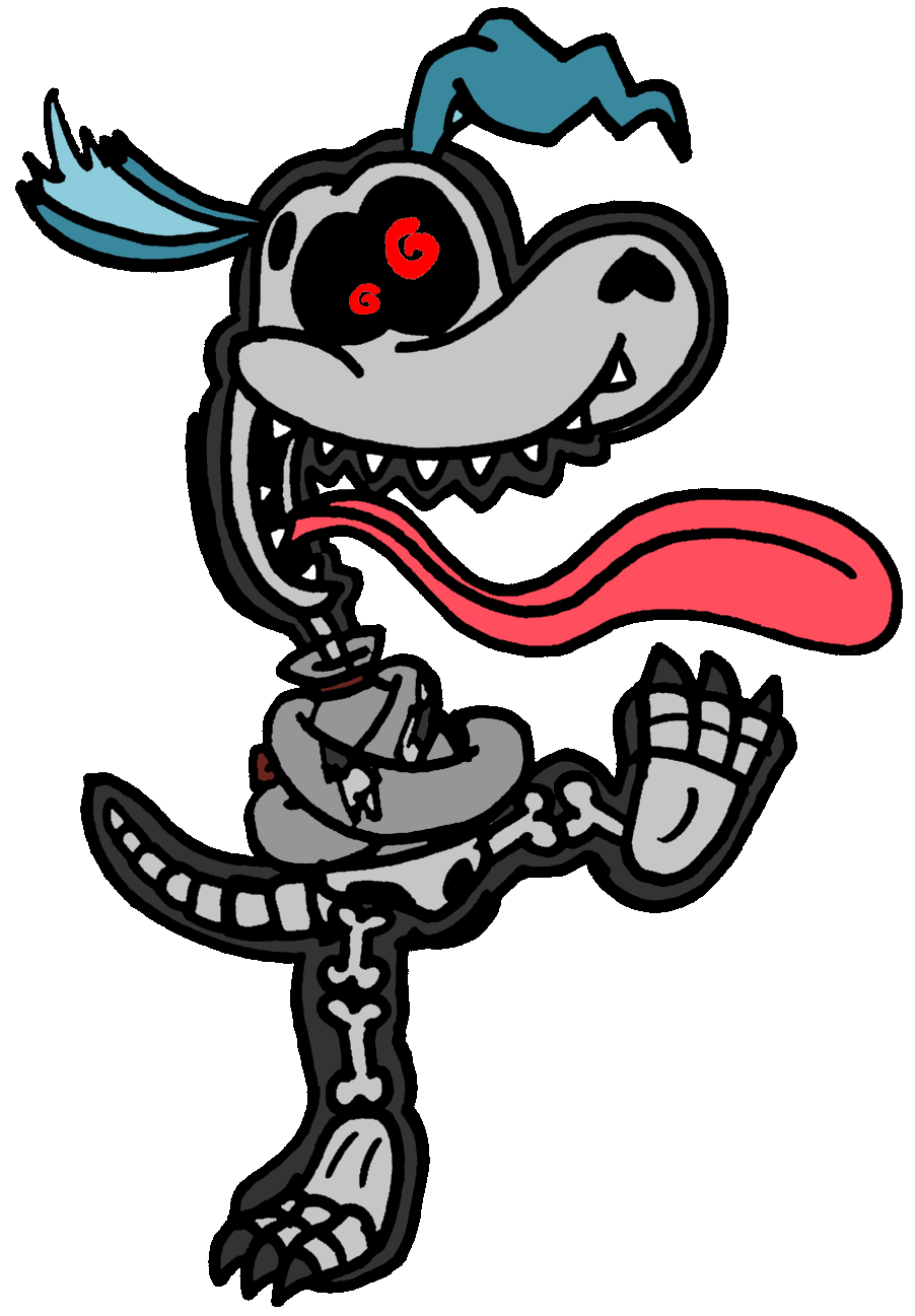 Dead Roo Skel Skeleton Ripper Roo by CaptainQuack64 on DeviantArt