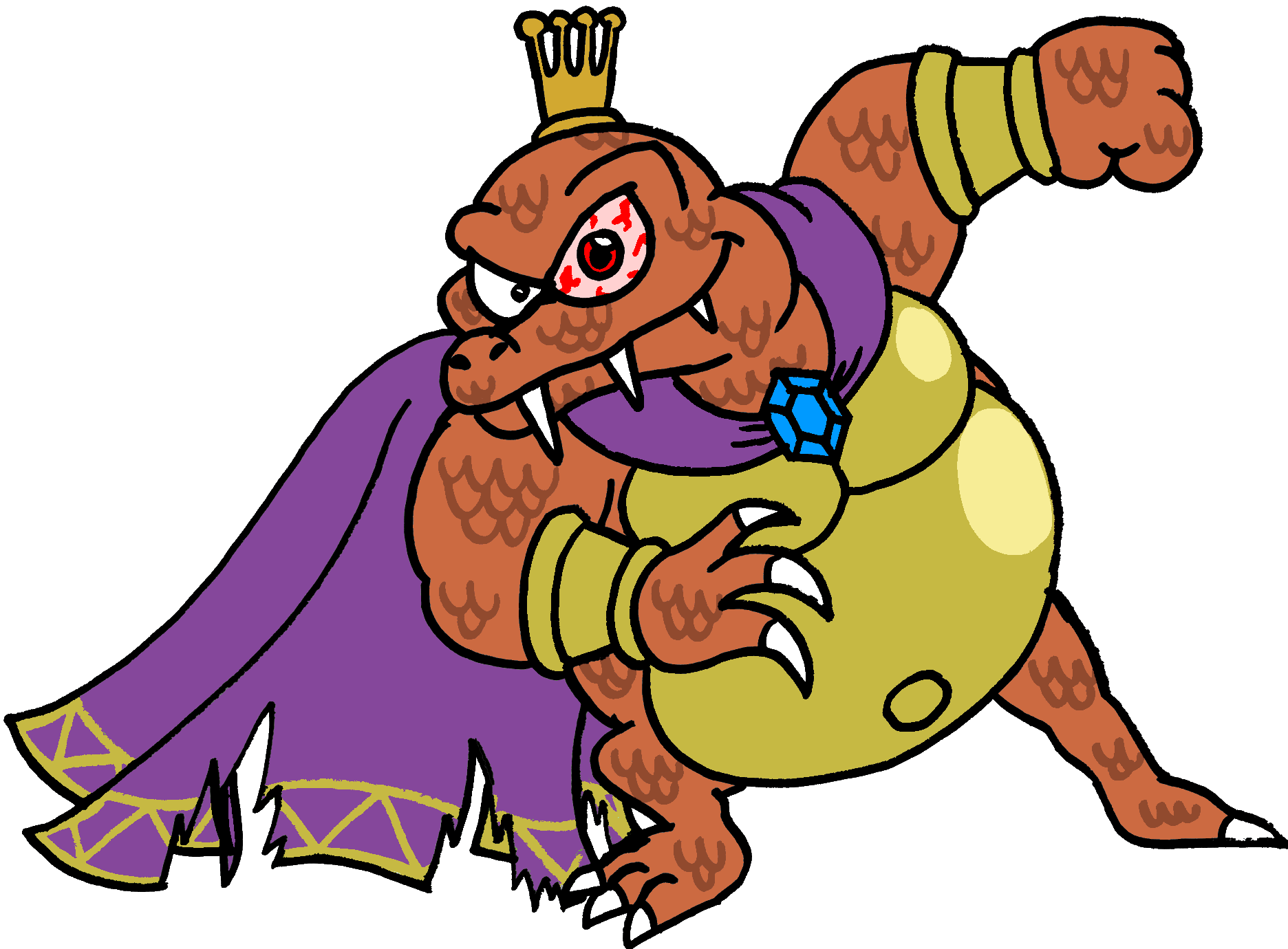 King K. Rool - 2 by CaptainQuack64 on DeviantArt