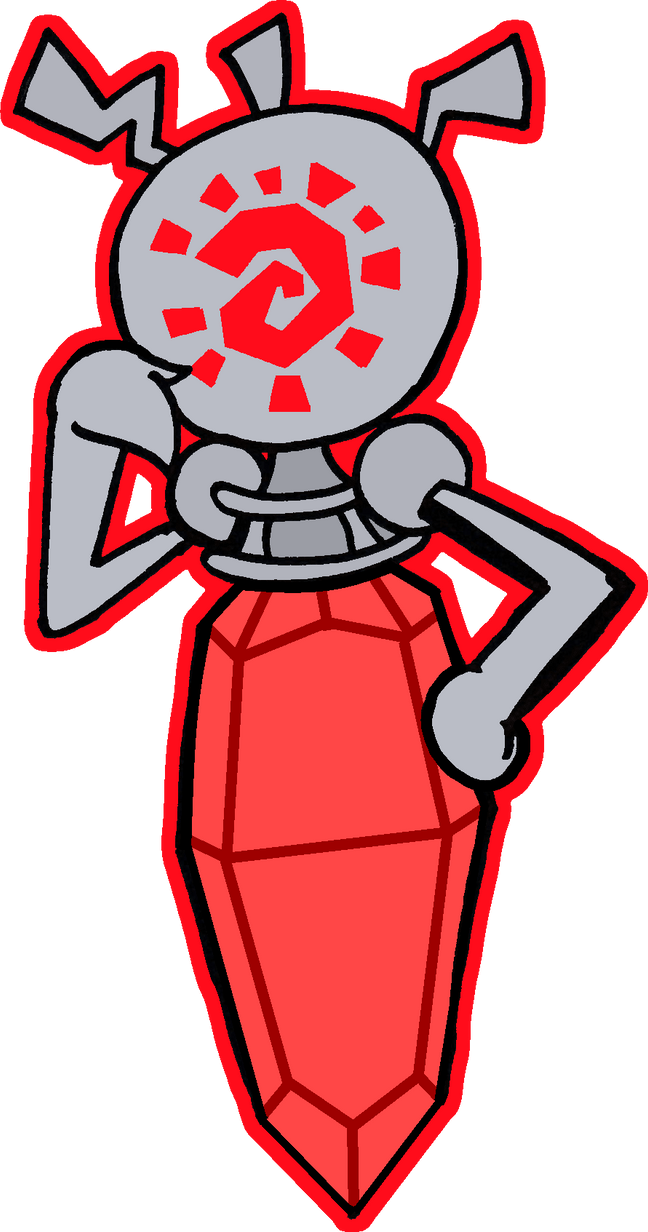 Red Crystal Entity by CaptainQuack64 on DeviantArt