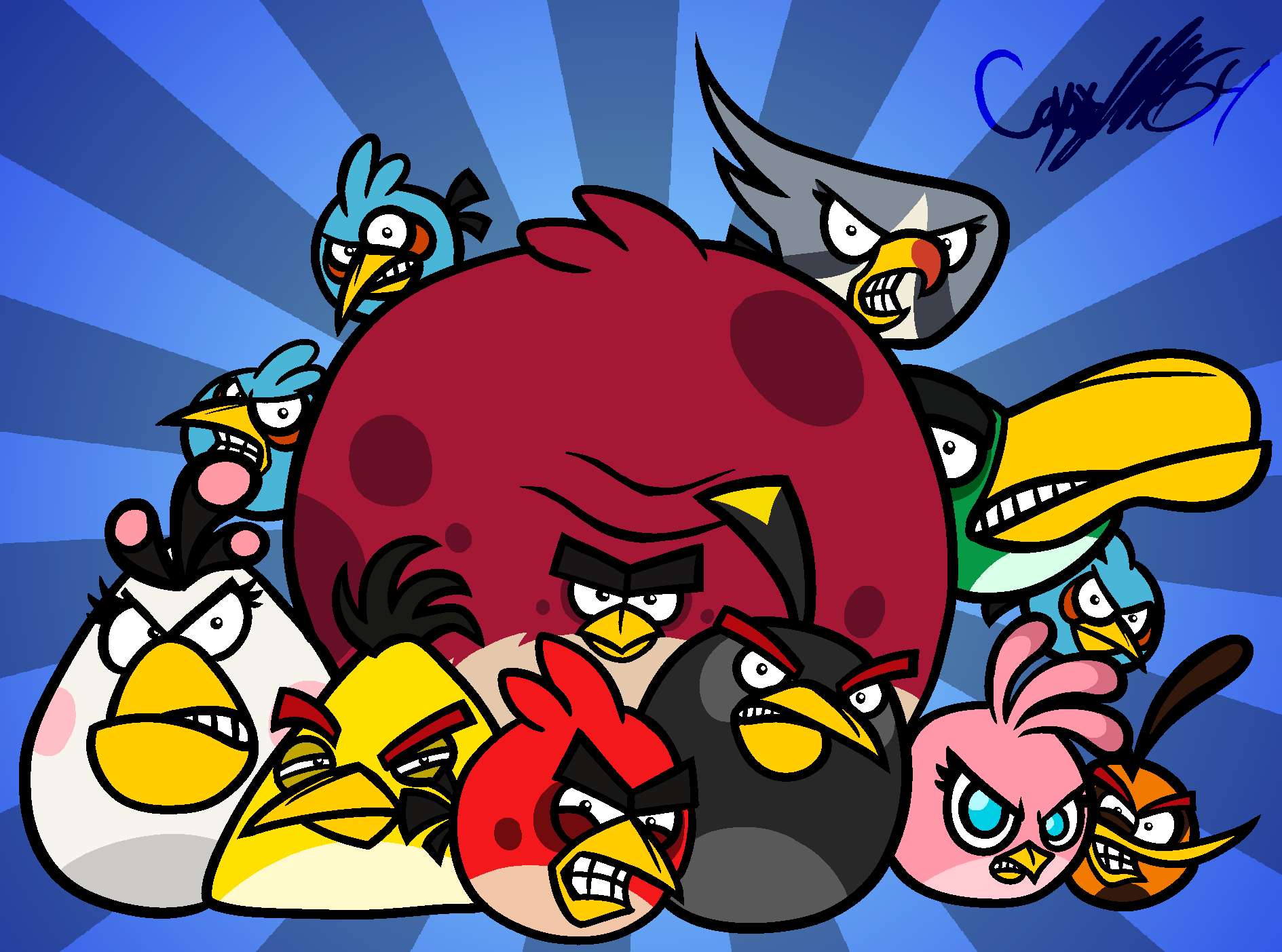 Angry Birds By CaptainQuack64 On DeviantArt angry-birds-by-captainquack64-on-deviantart