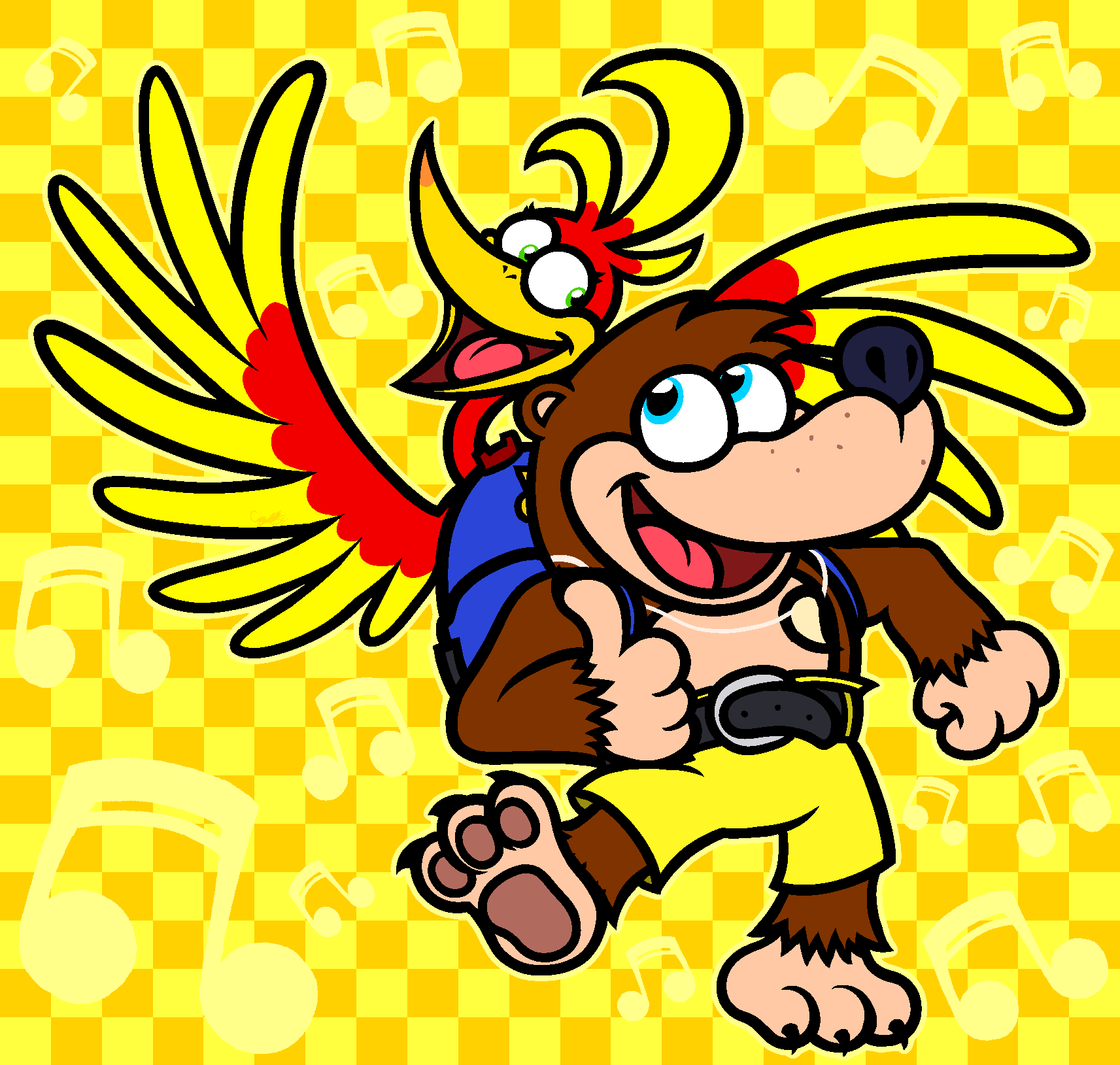 Goofy 90s Duo by CaptainQuack64 on DeviantArt