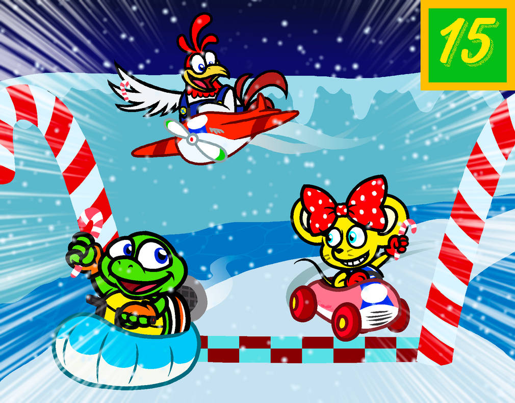 Captain Peppermint The Frosty Village Peppermint Relay by CaptainQuack64 on DeviantArt