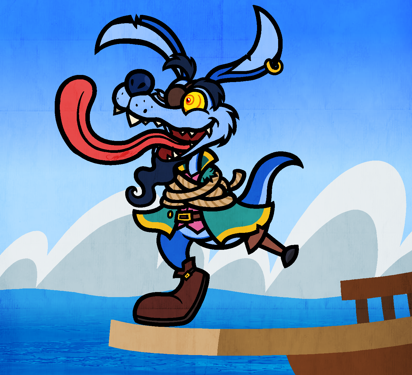 Boxer Ripper Roo Open Seas Ripper Roo by CaptainQuack64 on DeviantArt