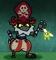 Leader of the Robot Pirate Army