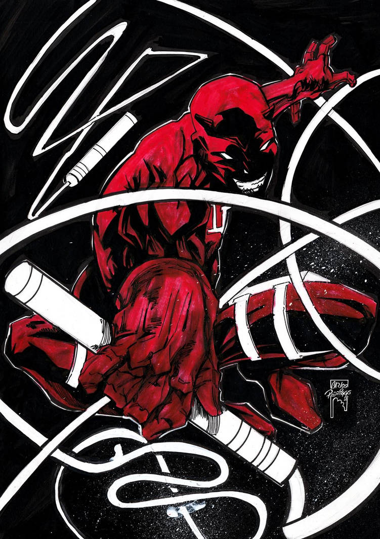 Daredevil Rods Daredevil by CarlosRodriggsArt on DeviantArt