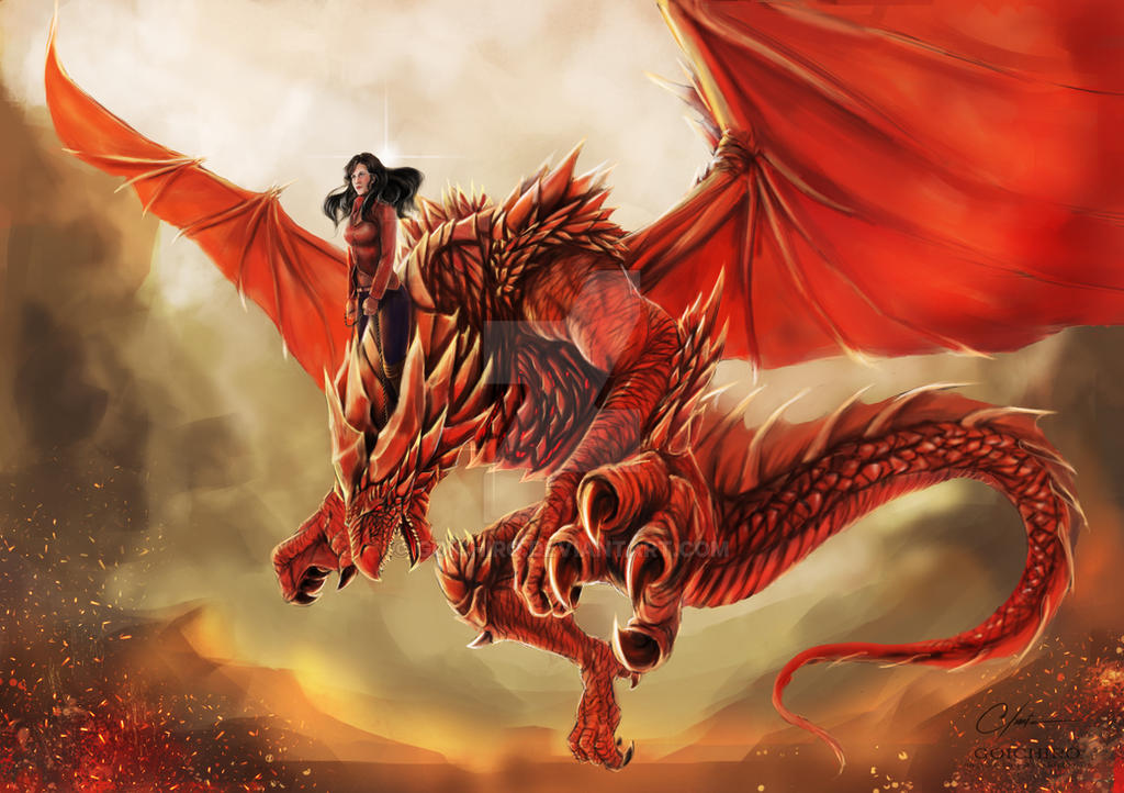 Dragon Rider by goichiro on DeviantArt