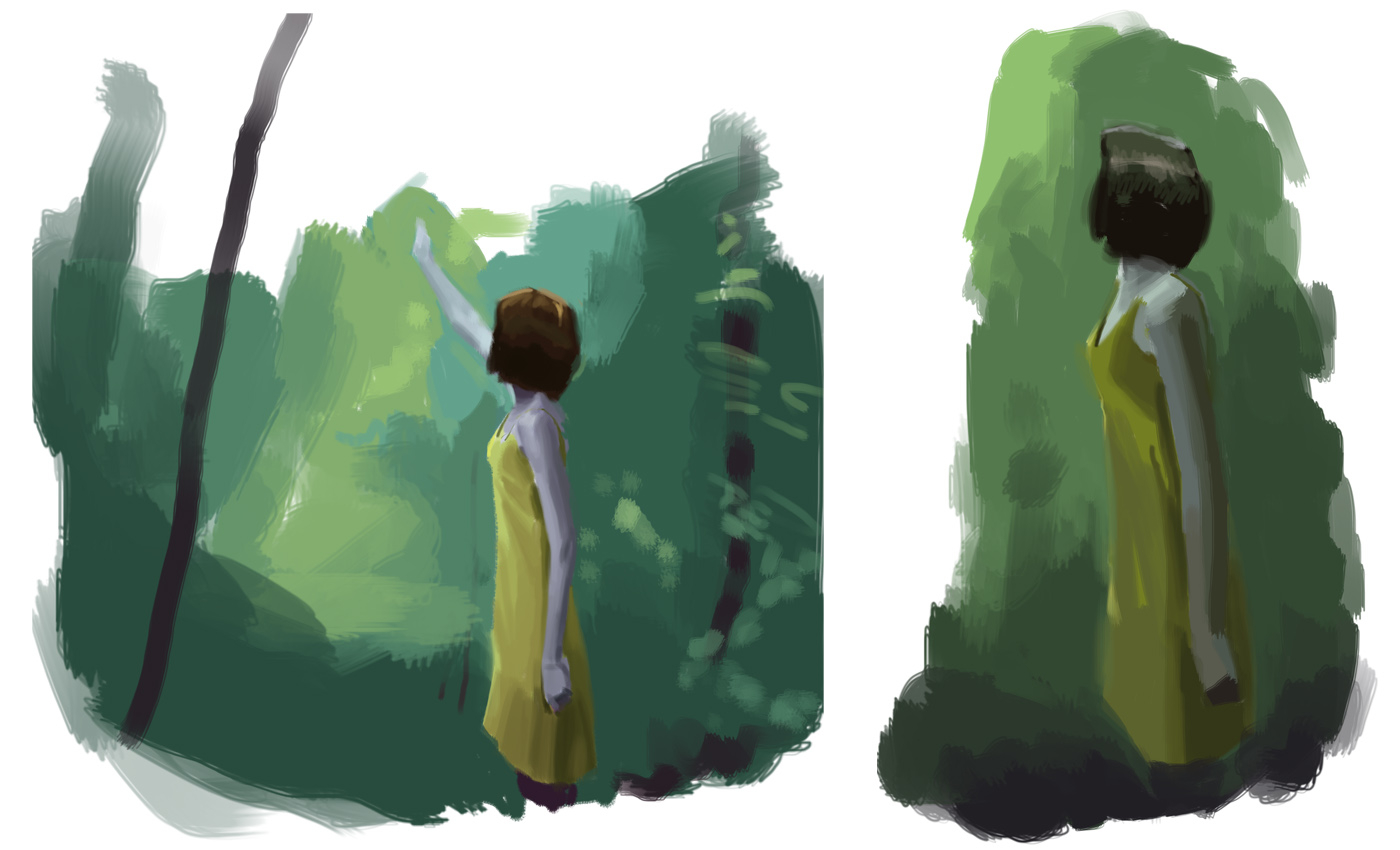 Practice painting  1 and 2