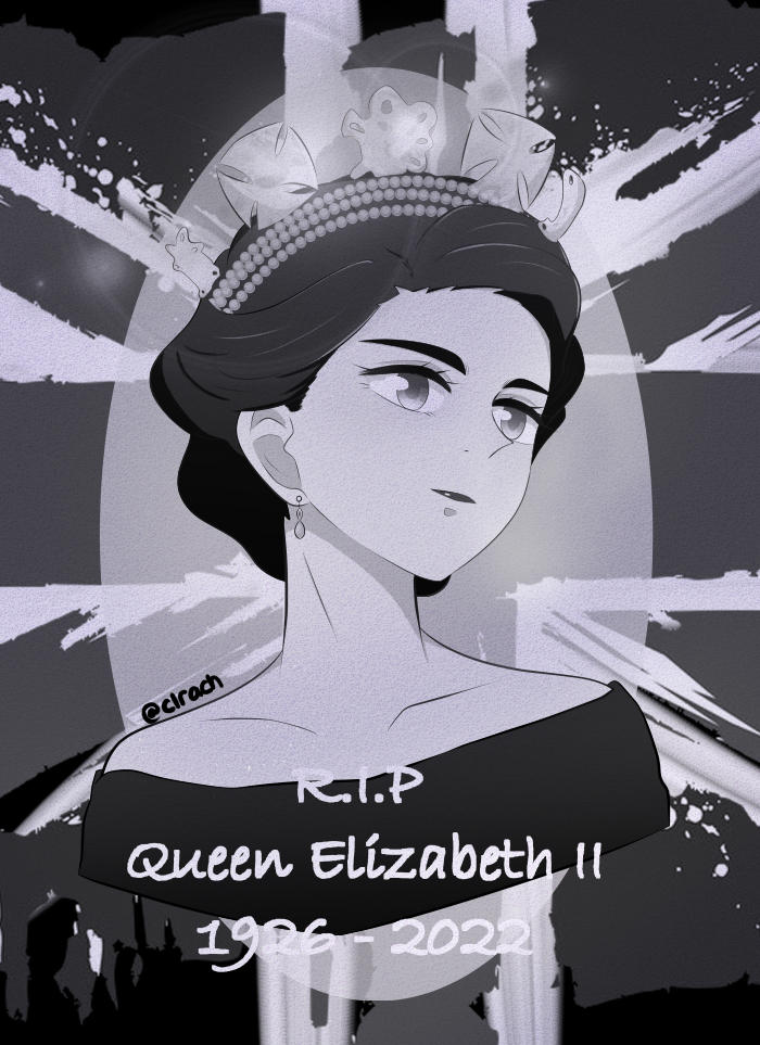 RIP Queen Elizabeth II by clrach on DeviantArt