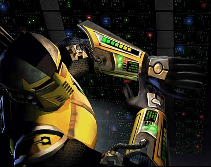 Mortal Kombat DA: Cyrax Krypt Art