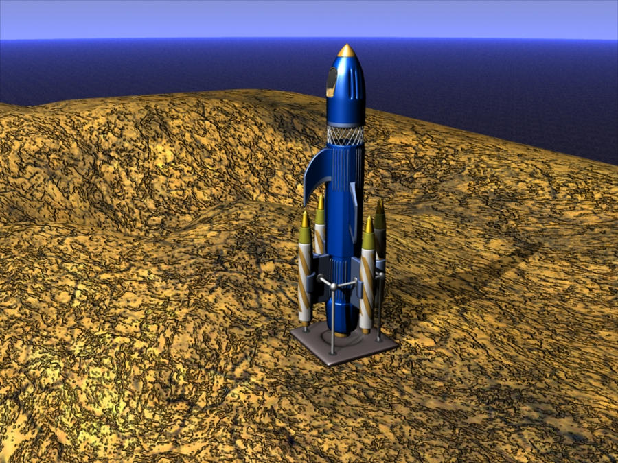 rocket front and side by burnbanktony on DeviantArt