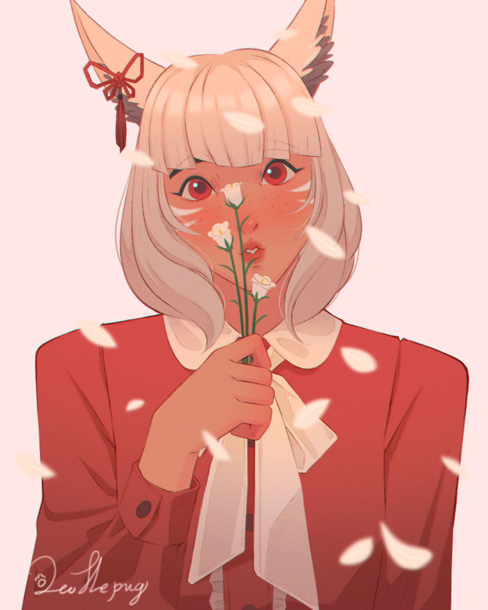 Lafnae - Commission by LeoThePugART-Stuff on DeviantArt
