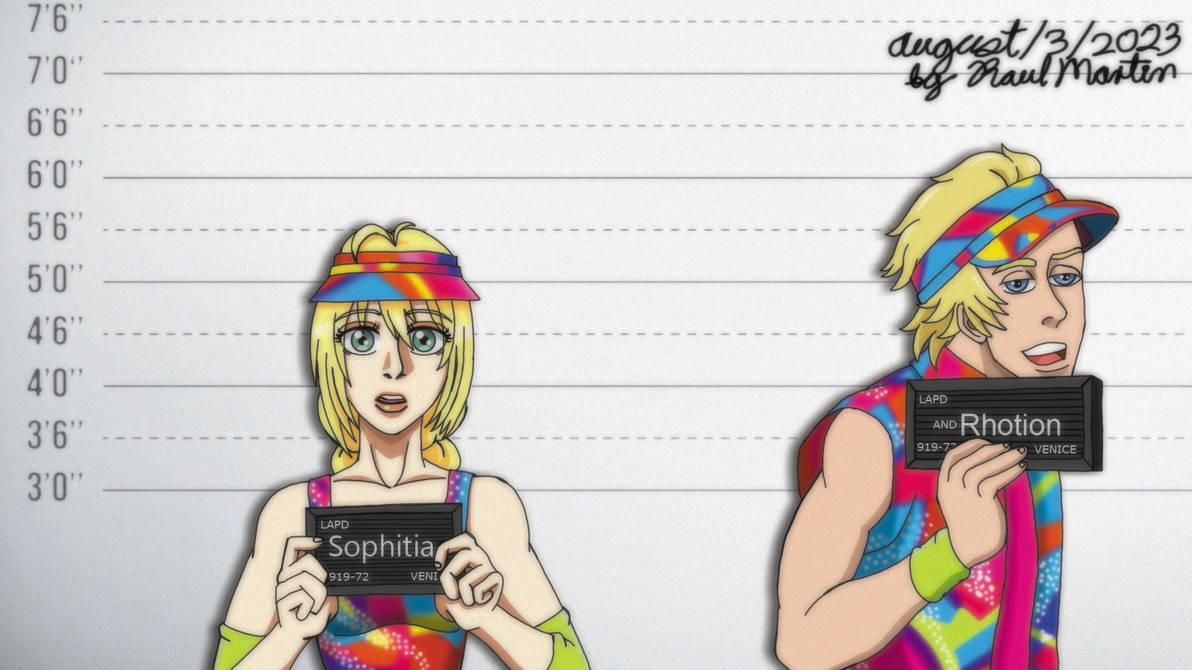 Sophitia and Rothion as Barbie and Ken by raulm96 on DeviantArt