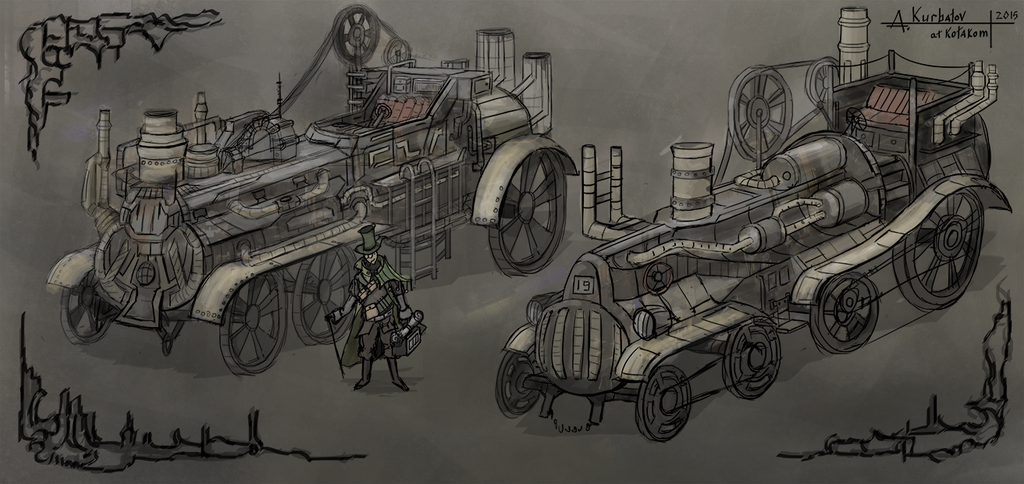 Steam trains by AntonKurbatov on DeviantArt