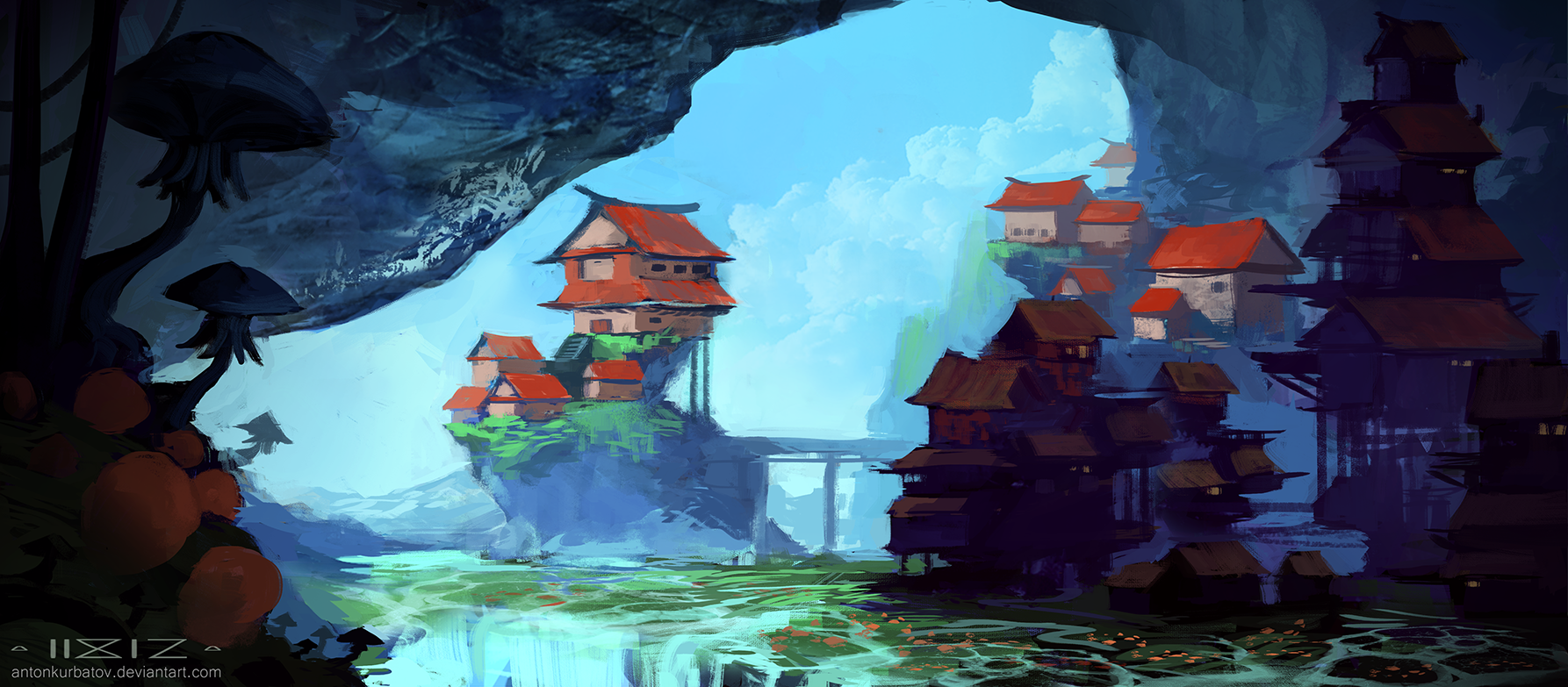 Cave village