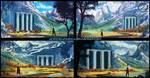 Temple Sketches by AntonKurbatov Temple Sketches by AntonKurbatov