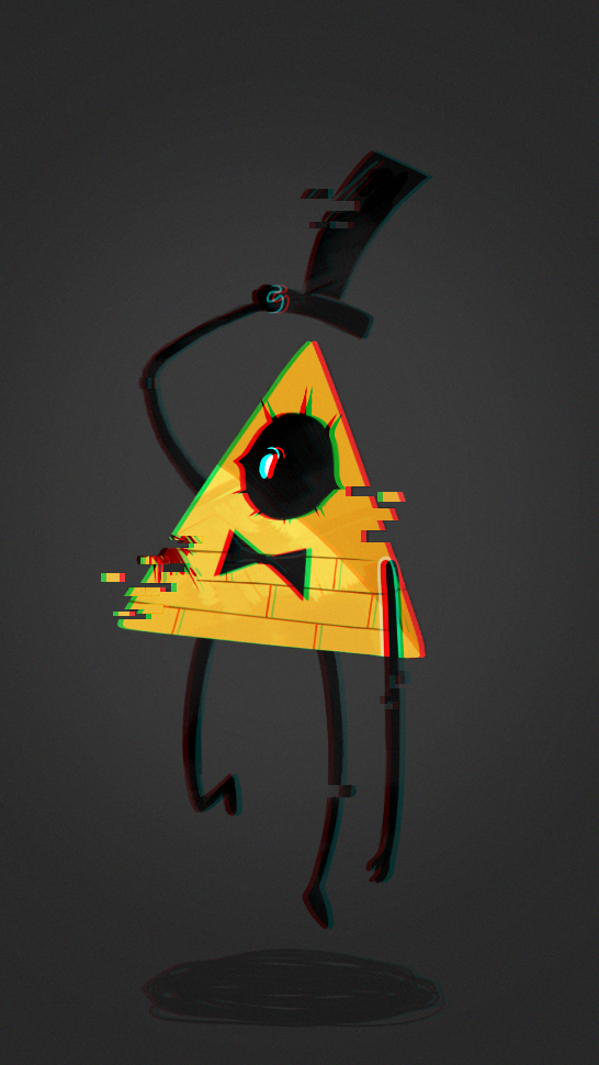 glitchy dorito