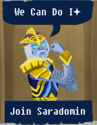 We Can Saradomin by Milc by RsJagexltd