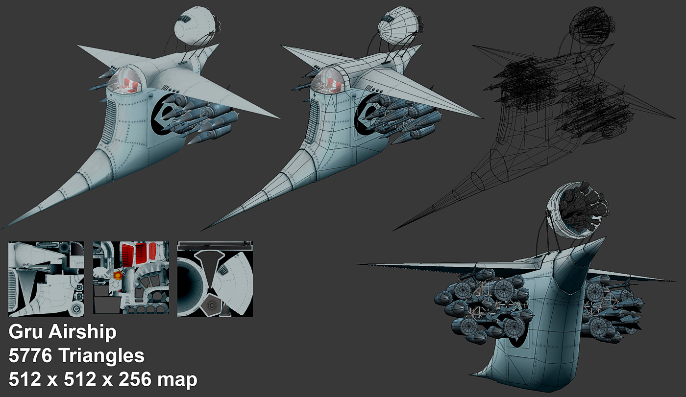 Gru Airship By Lubu On Deviantart Gru Airship By Lubu On Deviantart