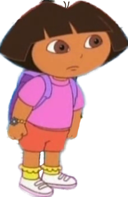 Dora Rages Dora Angry (PNG) by Brenomagioni on DeviantArt