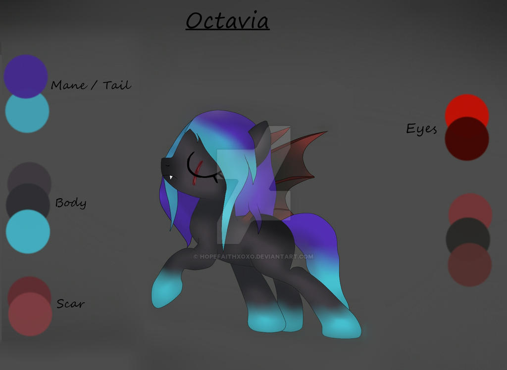 Octavia - Reference Sheet by hopefaithxoxo on DeviantArt