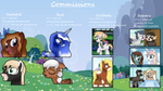 Commission Price List - OPEN by hopefaithxoxo