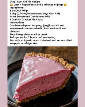 Kool Aid Pie