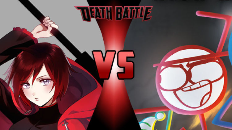 Ruby Rose Defeated Death Battle Ruby Rose vs Red by MisterZygarde64 on DeviantArt