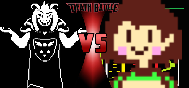 Death Battle Asriel vs Chara