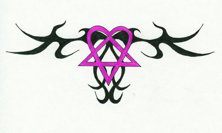 Heartagram design part 2 by mypetsally on DeviantArt
