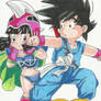 Goku and Chi-chi