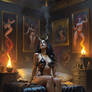 Bedroom of sacred whore
