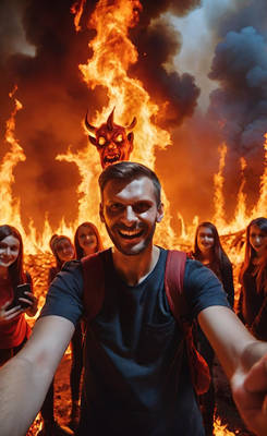 Armageddon selfie