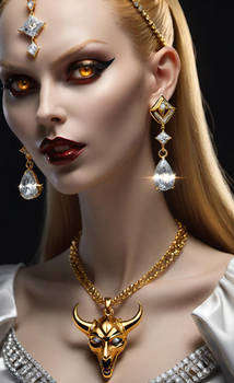 Dark feminine jewelry
