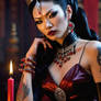 Red candle