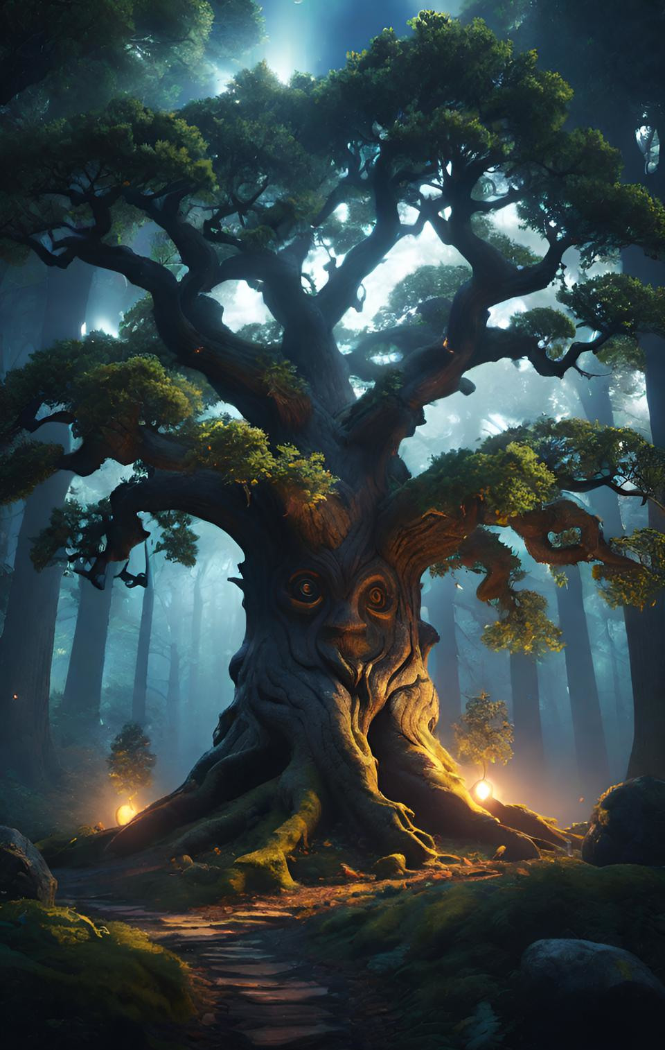 Talking Tree Pinterest The Talking tree by DarkMucha on DeviantArt