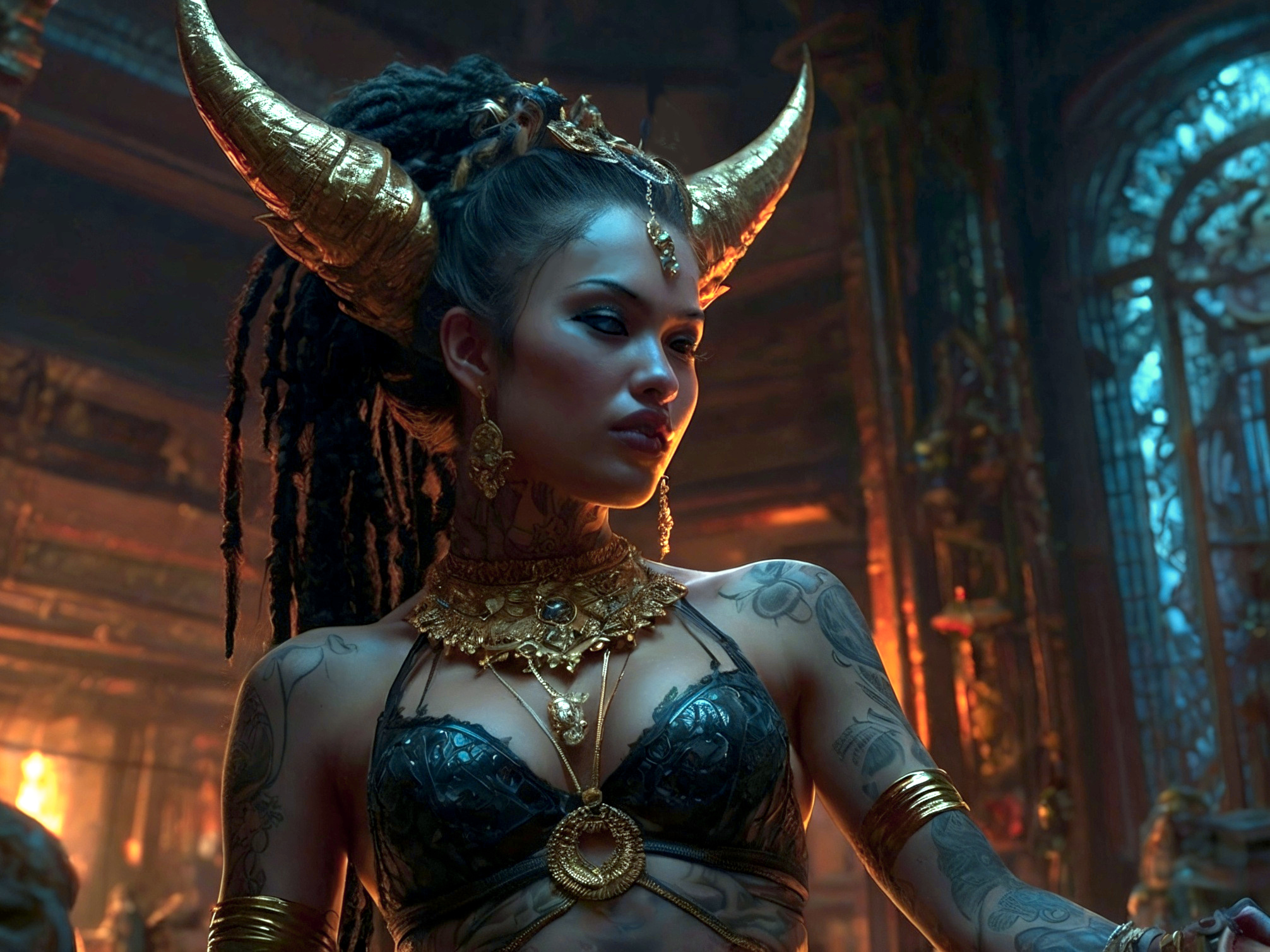The Temple Dancer