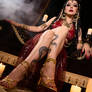 'Crawl under my feet' said the priestess
