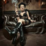 The Amused Mistress' boots
