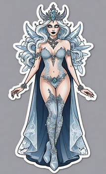 The Ice Queen sticker