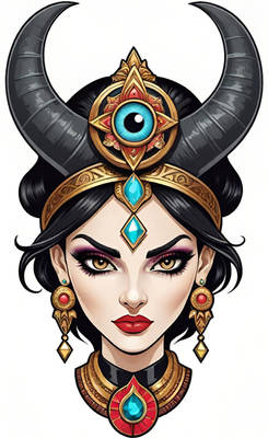 The Third Eye sticker