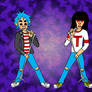 2D Stuart Pot And Joey Ramone Outfit Swap