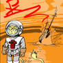 Space Cat vs Mars