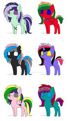 5 Points Pony Adopts *OPEN* 4/6