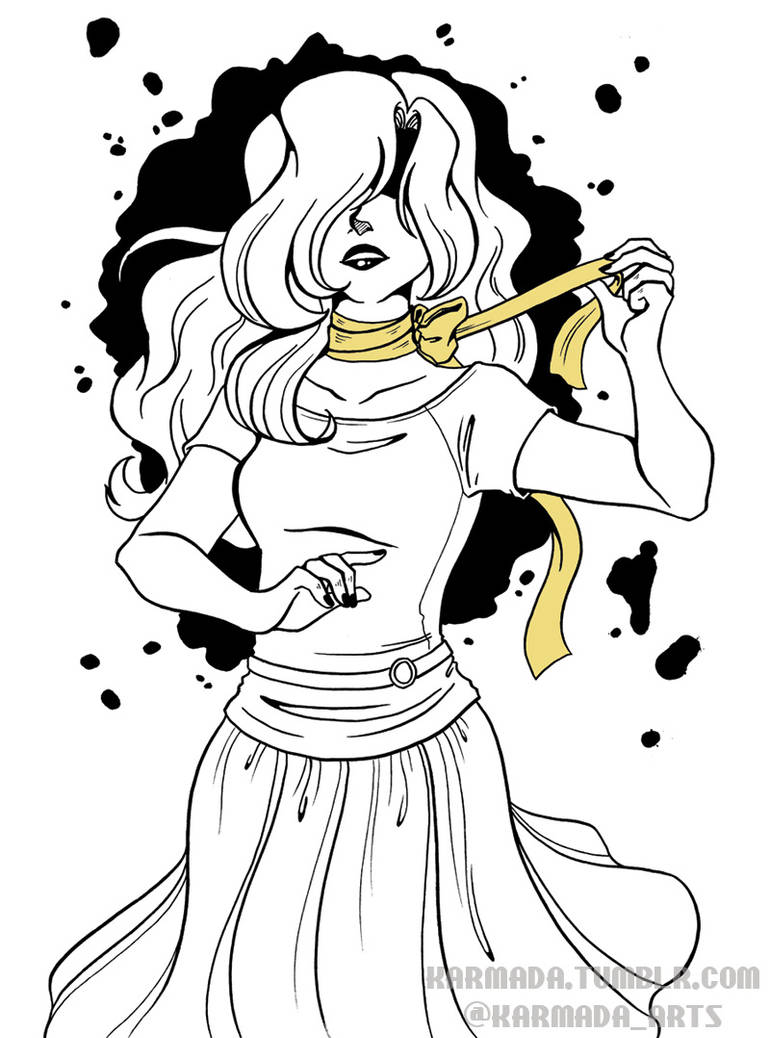 Inktober2016 - 02 by Karmada