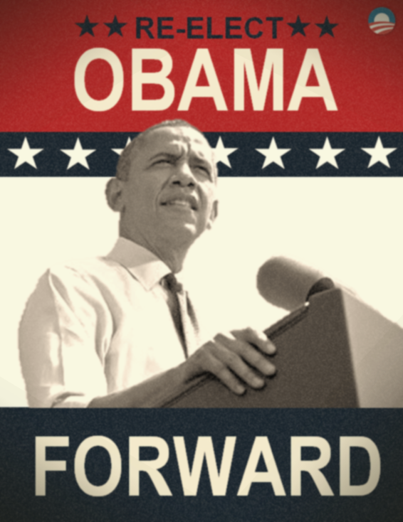 Retro Obama Poster