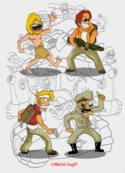 metal slug comic