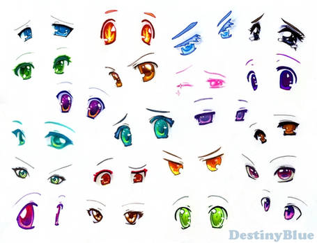 Jesssic's_art - 📚Anime eye reference✍️ Plsssss like or